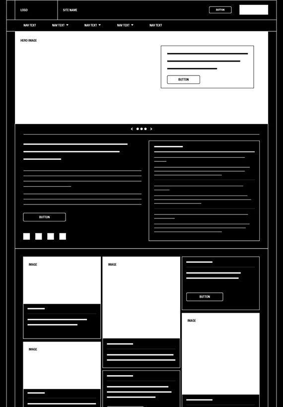Rackspace Wireframes